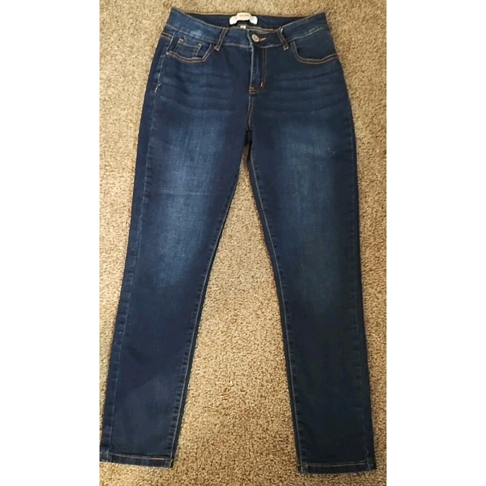 Vintage California Skinny Jeans Dark Wash Stretch Size 7